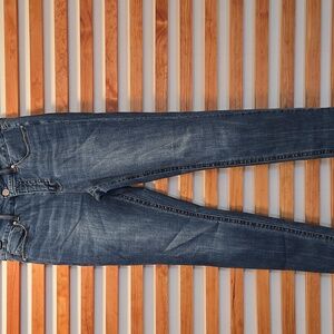 Seven7 Skinny Jeans‎ Size 12 Medium Wash Stretch Denim